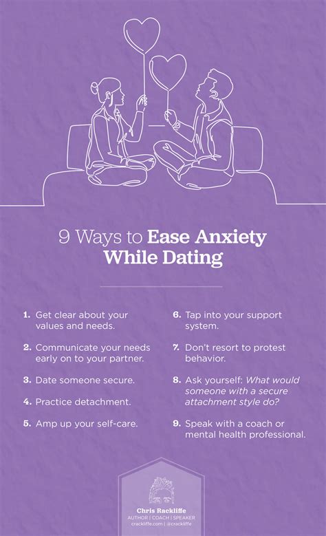 how to stop being anxious when dating